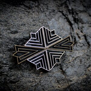 BROCHE GEOMÉTRICO